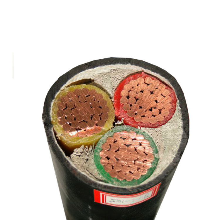 O que é um cabo de alimentação de cobre com 3 núcleos?